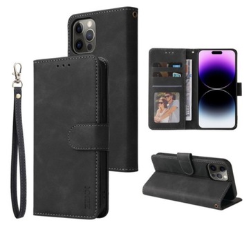 Skórzany portfel - etui Iphone 14,13,12,11,X,XS,8
