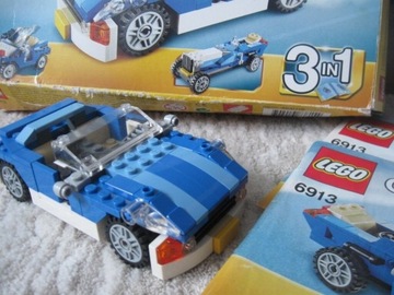 Lego 6913 - Creator 3w1 - Super Samochód