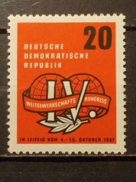 DDR Mi. 595 1957 rok 