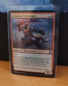 MTG: Kolaghan Warmonger FOIL