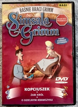 > BAŚNIE BRACI GRIMM < 3 BAŚNIE DVD (2)