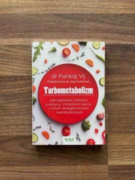 Książka Turbometabolizm dr Pankaj Vij Nowa