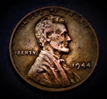 LINCOLN  CENT---1944----P---- USA