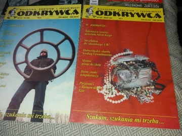 2 x magazyn ODKRYWCA plus dwa inne