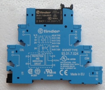 Przekaźnik interfejsowy FINDER 34.51.024.0010
