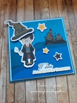 Kartka urodzinowa Harry magia 