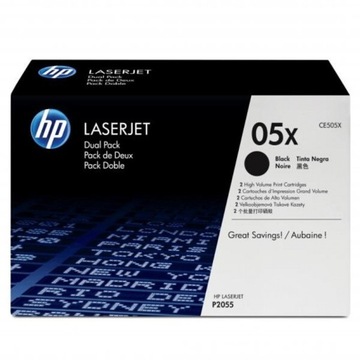 Toner LaserJet HP CE505XD czarny Dual Pack ORYGINA