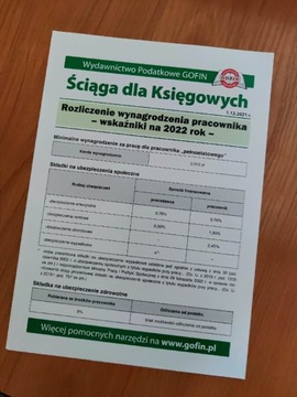 Ściąga dla księgowych książka 