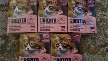 Karma dla kotów Bozita o smaku beef