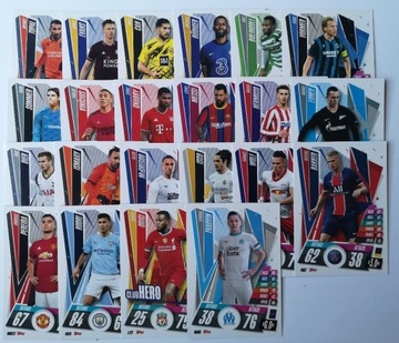 Topps Match Attax 2020/21 karty bazowe 20 gr./szt