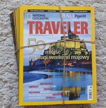 Traveler -National Geographic- 9-sztuk -2005-2007