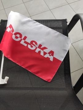 Samochodowa Flaga Polski do zaczepienia