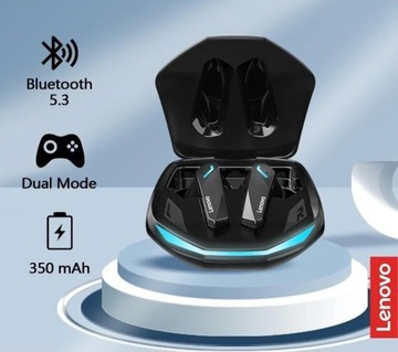 Lenovo GM2 Pro stuchawki Bluetooth 5.3 sport/gam