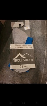 Skerpety wełniane Troll 39-41