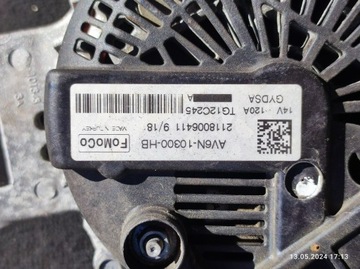 Alternator Ford Focus Fiesta C-Max 1.4-1.6 benzyna 