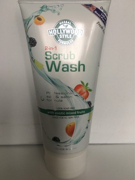 Scrub Wash 2 -in-1 Hollywood Style, Fruits 150ml 