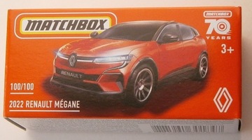 MATCHBOX-RENAULT MEGANE-KARTONIK