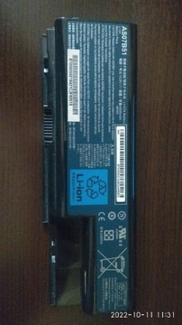 Bateria Acer aspire 5739g AS07B51 do regeneracji
