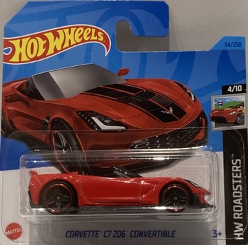 Hot wheels Corvette C7 Z06 Convertible