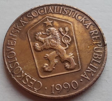 Czechosłowacja, 1  Korona, 1990