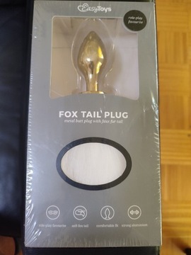 Fox Tail Plug Easy Toys Nowe w folii rozmiar 165