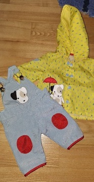 Baby Born Zapf  Płaszczyk I spodnie na deszczowe spacery 