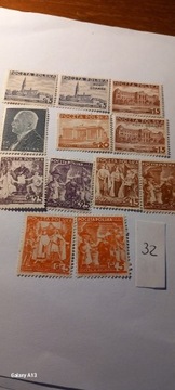 Polskie znaczki 1937-1939