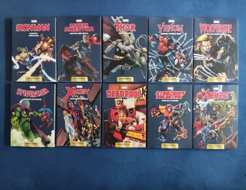 Komplet komiksów Wielkie Pojedynki Marvela 1 - 10