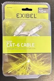 Cat-6 kabel przewód internetowy10m utp rj45