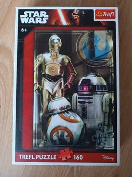 Puzzle TREFL 160 sztuk - Star Wars, Disney.