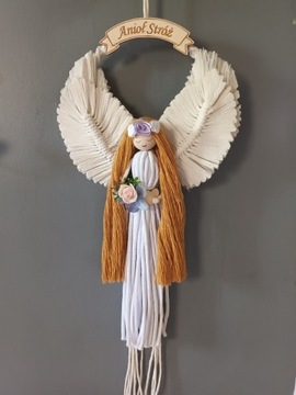 Anioł Stróż, Komunia, Chrzest  22 cm x 47 cm 