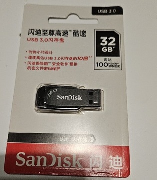 Pendrive SanDisk 32 GB USB 3.0