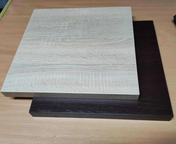  płyta meblowa 2,8cm formatka 33,5x33,5cm wenge lu