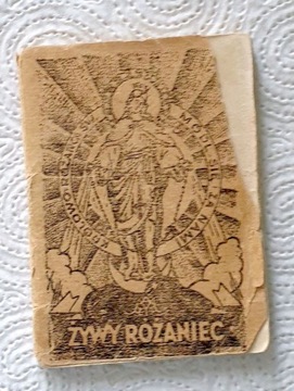 Książeczka "Żywy Różaniec" z 1947