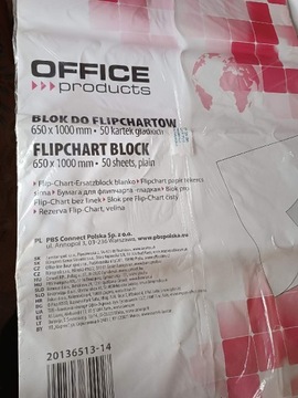 Blok do flipcharta 65x100 50 kartek