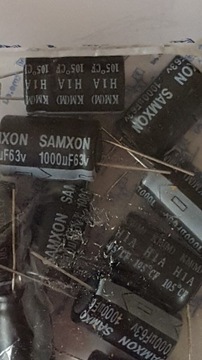 1000/63V - kondensator SAMXON