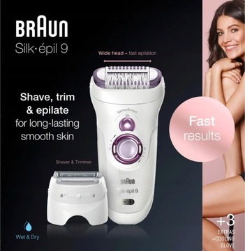 Depilator BRAUN Silk-epil 9-710 SensoSmart