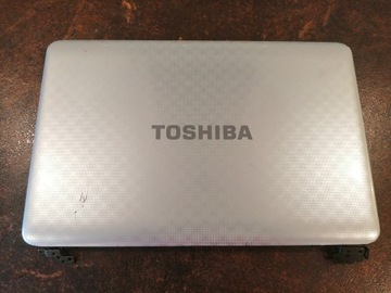 KLAPA OBUDOWA MATRYCY  DO LAPTOPA TOSHIBA L750