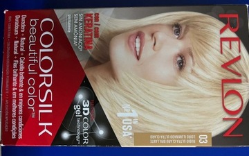 Colorsilk farba. Bardzo jasny blond sloneczny 03