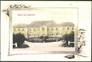 ŁASIN KOSZALIŃSKI Lassehne pałac zamek