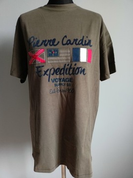 Tshirt Piere Cardin C Exp Crew Khaki rozmiar L