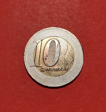 Moneta 10 kwanza 2012, Angola