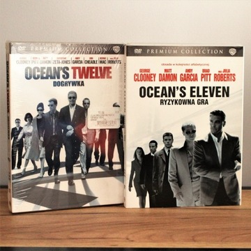 DVD - "Ocean's Eleven" oraz nowa "Ocean's Twelve"