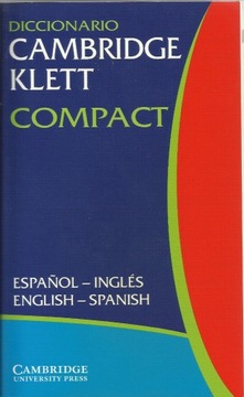 Diccionario Cambridge Klett Espan-Ingl Eng-Span