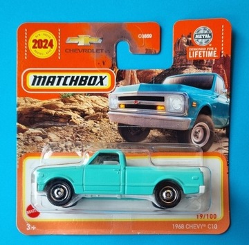 MATCHBOX 1968 CHEVY C10 nowość 2024