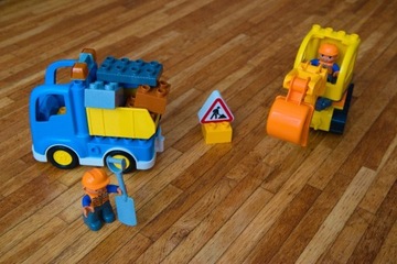 Lego Duplo 10812 - Ciężarówka i koparka gąsiennic.