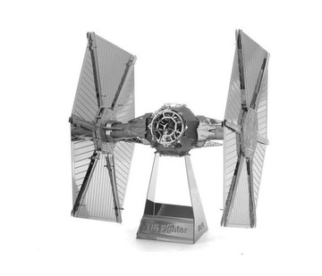 Metalowe Puzzle 3D - Model Star Wars: Tie Fighter