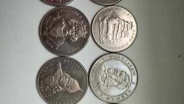 Zestaw 10 monet PRL 