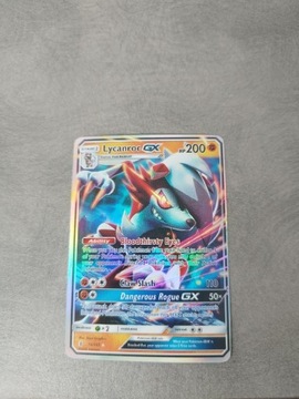 POKEMON KARTA LYCANROC GX 074/145