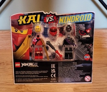 Lego Ninjago 112112 Kai vs Nindroid blister klocki